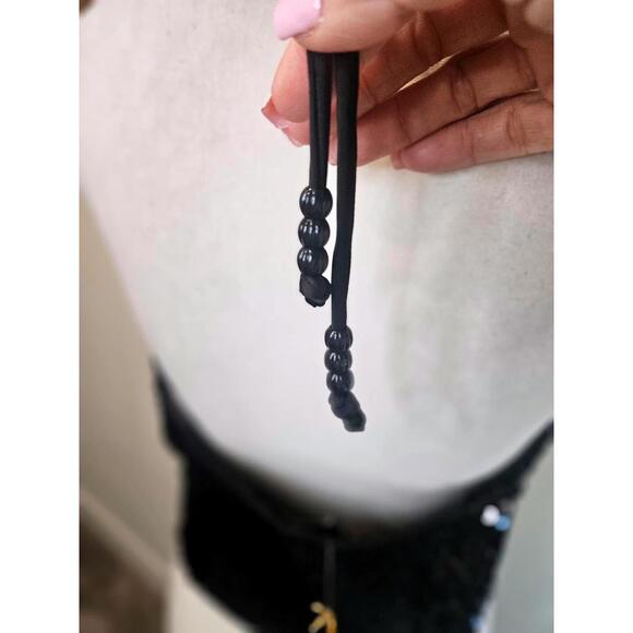 Nwt Revolve's House of Harlow 1960 Black Sequin Halter 1161 - Picture 5 of 8